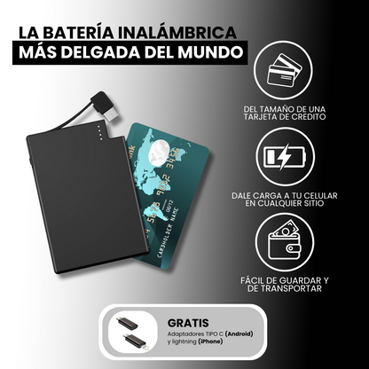 Power card ® - Batería inalámbrica