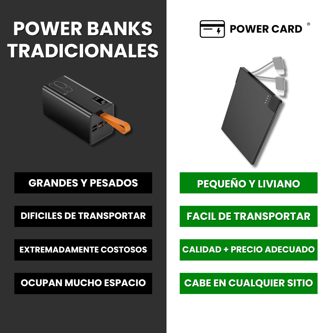 Power card ® - Batería inalámbrica