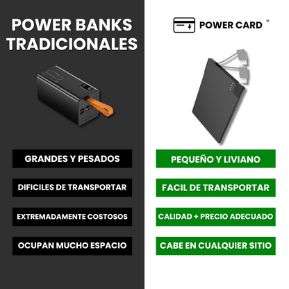 Power card ® - Batería inalámbrica